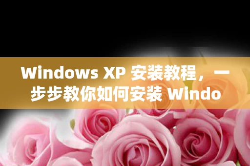 一步步教你如何安装 Windows XP 系统图片
