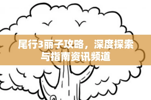 深度探索与指南资讯频道图片