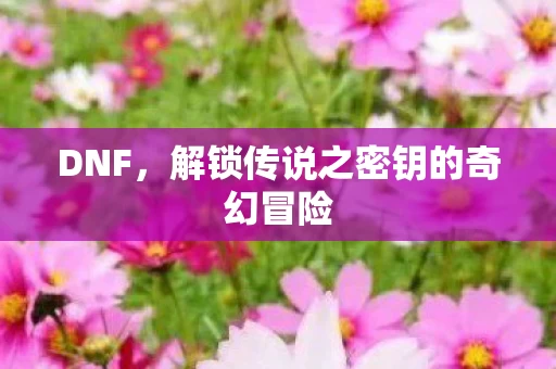 解锁传说之密钥的奇幻冒险图片