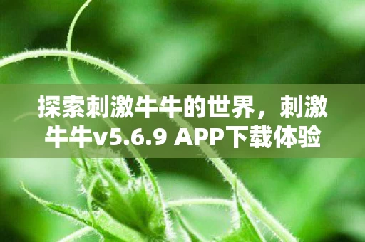 探索刺激牛牛的世界图片