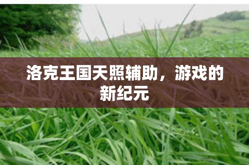 洛克王国天照辅助图片