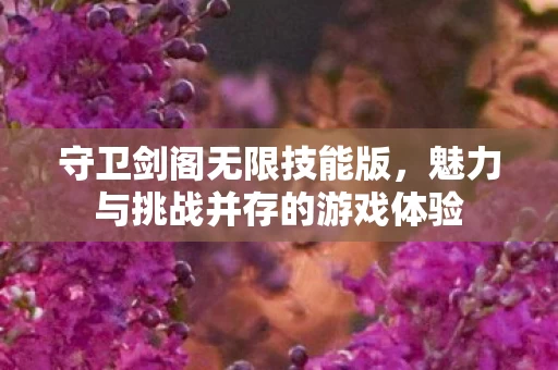 魅力与挑战并存的游戏体验图片