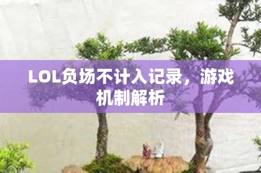 LOL负场不计入记录图片