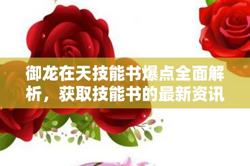 御龙在天技能书爆点全面解析图片