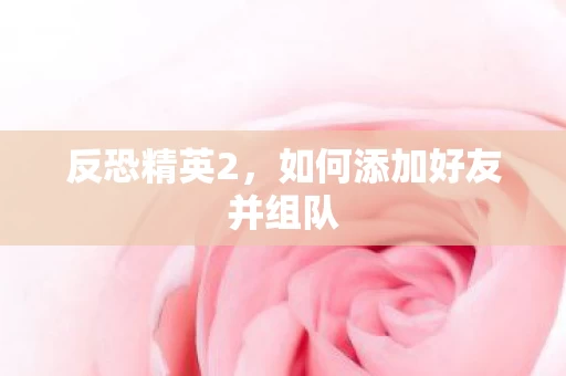 如何添加好友并组队图片