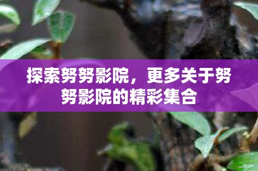 更多关于努努影院的精彩集合图片