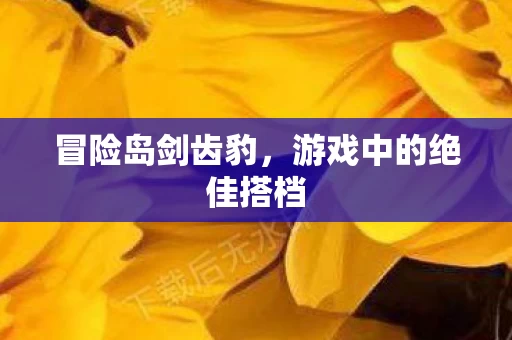游戏中的绝佳搭档图片