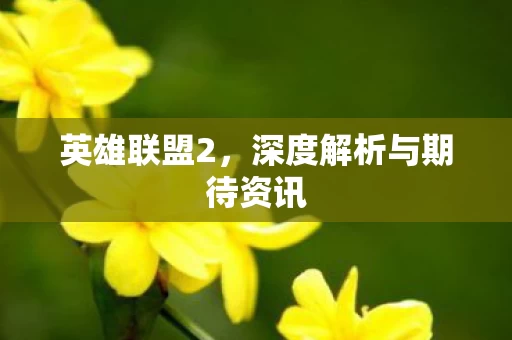 深度解析与期待资讯图片