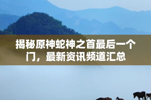 揭秘原神蛇神之首最后一个门图片