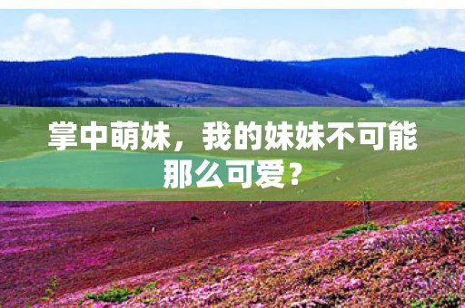 我的妹妹不可能那么可爱图片