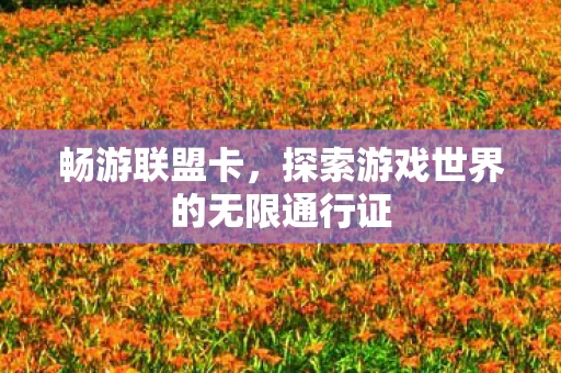 探索游戏世界的无限通行证图片