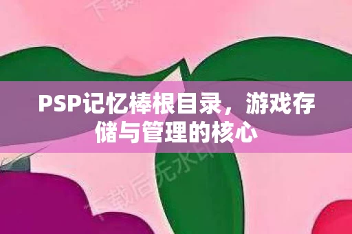 游戏存储与管理的核心图片