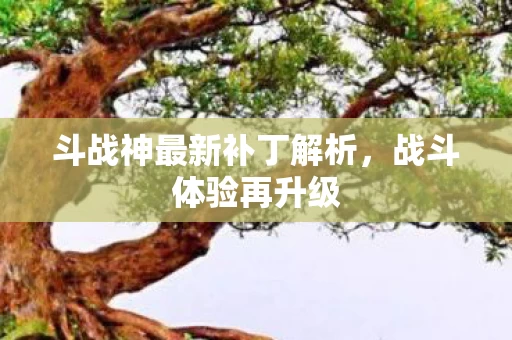 斗战神最新补丁解析图片
