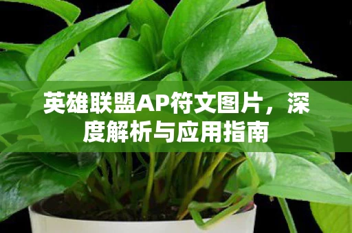 英雄联盟AP符文图片图片