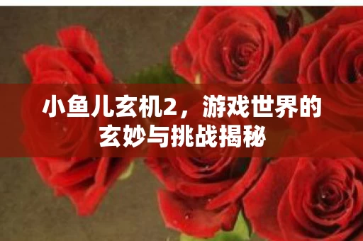 游戏世界的玄妙与挑战揭秘图片