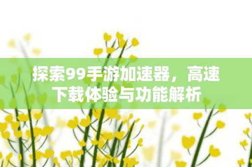 高速下载体验与功能解析图片