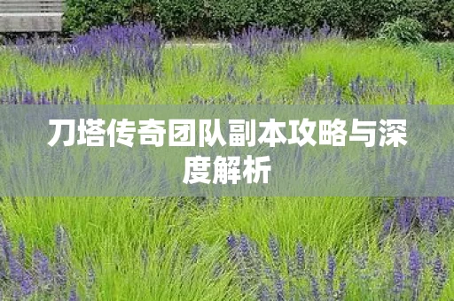 刀塔传奇团队副本攻略与深度解析图片
