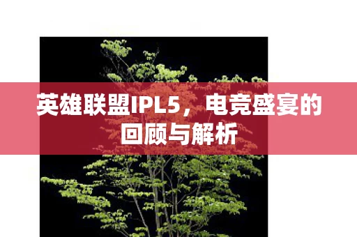 电竞盛宴的回顾与解析图片