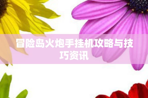 冒险岛火炮手挂机攻略与技巧资讯图片