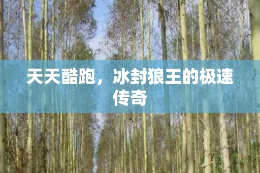 冰封狼王的极速传奇图片