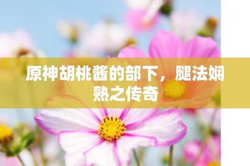 原神胡桃酱的部下图片