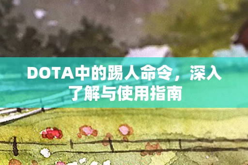 DOTA中的踢人命令图片
