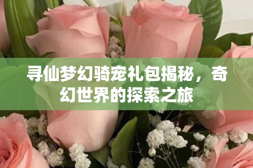 寻仙梦幻骑宠礼包揭秘图片