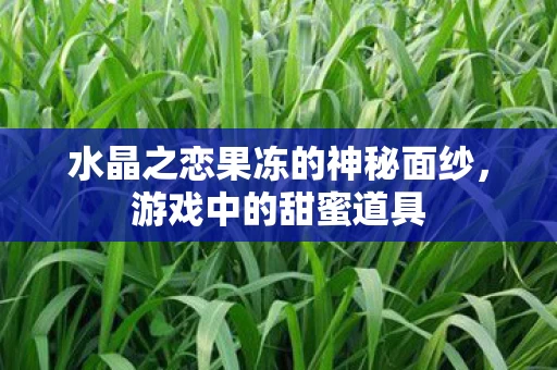 水晶之恋果冻的神秘面纱图片
