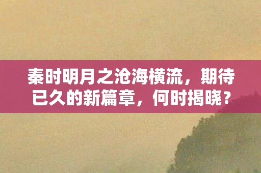 秦时明月之沧海横流图片