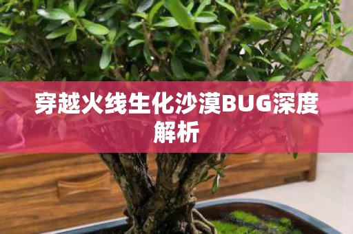穿越火线生化沙漠BUG深度解析图片
