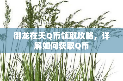 御龙在天Q币领取攻略图片
