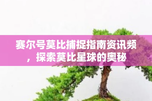 赛尔号莫比捕捉指南资讯频图片
