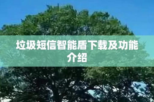 垃圾短信智能盾下载及功能介绍图片