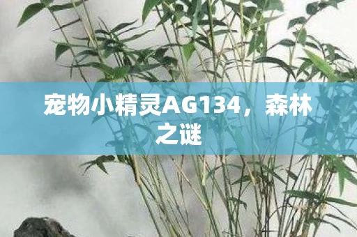 宠物小精灵AG134图片