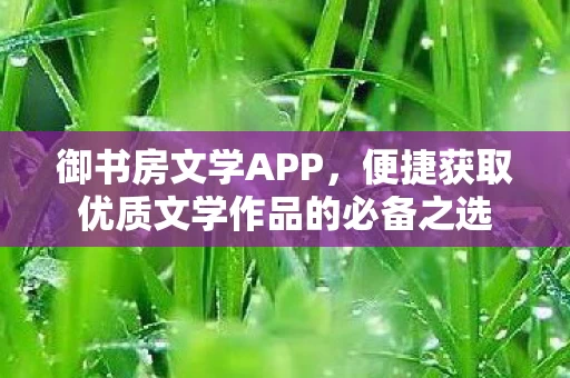 便捷获取优质文学作品的必备之选图片