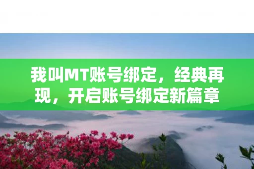 开启账号绑定新篇章图片