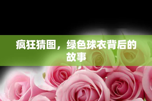 绿色球衣背后的故事图片
