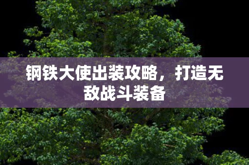钢铁大使出装攻略图片