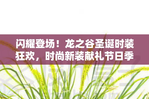 时尚新装献礼节日季节图片