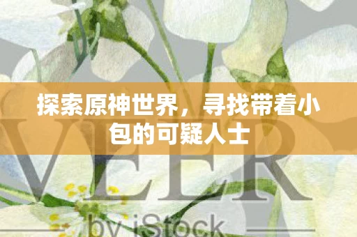 寻找带着小包的可疑人士图片