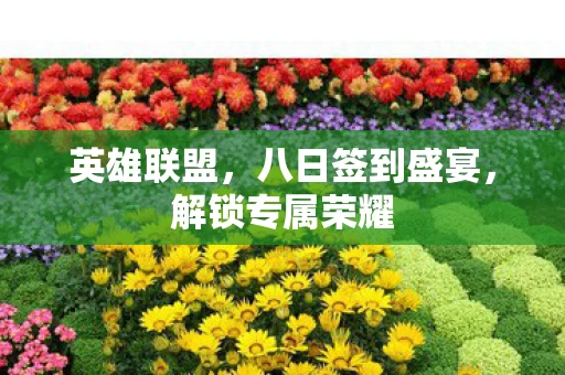 八日签到盛宴图片