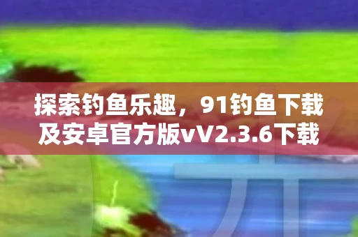 91钓鱼下载及安卓官方版vV2图片