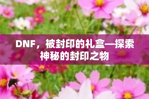 探索神秘的封印之物图片