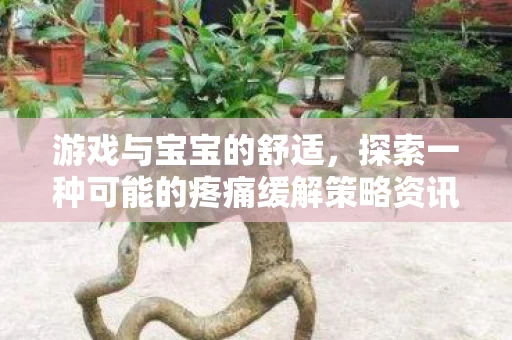 探索一种可能的疼痛缓解策略资讯频道图片