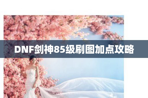 DNF剑神85级刷图加点攻略图片