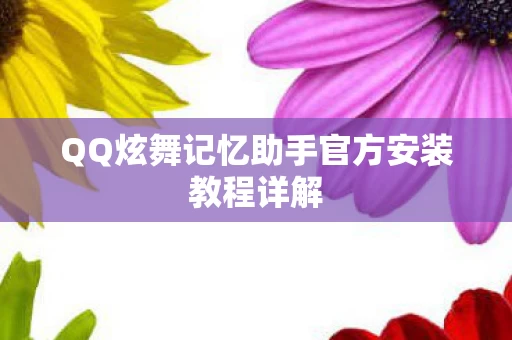 QQ炫舞记忆助手官方安装教程详解图片