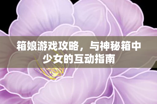 与神秘箱中少女的互动指南图片