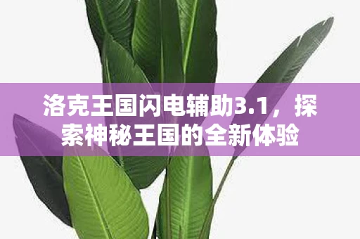探索神秘王国的全新体验图片
