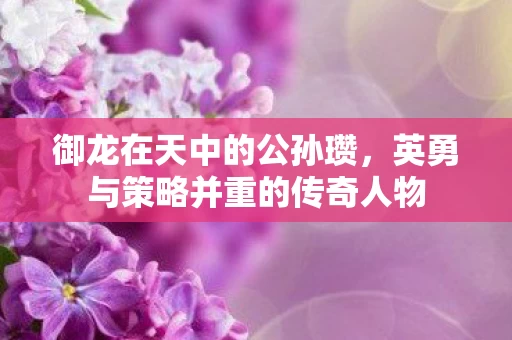 英勇与策略并重的传奇人物图片