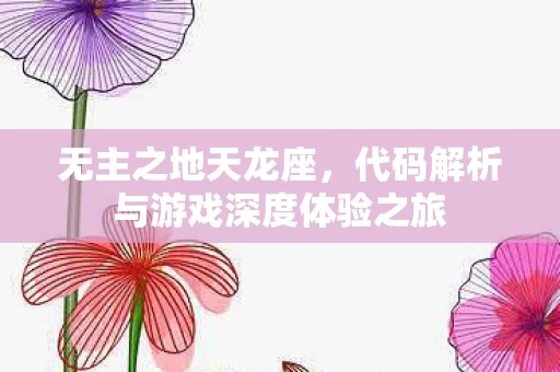 代码解析与游戏深度体验之旅图片
